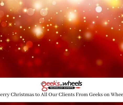 Merry Christmas to All Our Clients From Geeks on Wheels